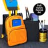 A small picture of Backpack Easel Set with Paints