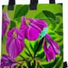 A small picture of Botanical Print Canvas Tote Bag