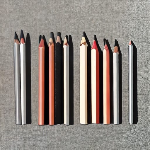 A small picture of Soft Touch Metallic Colored Pencils