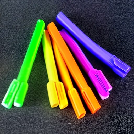 A small picture of Colorful Binder Clips