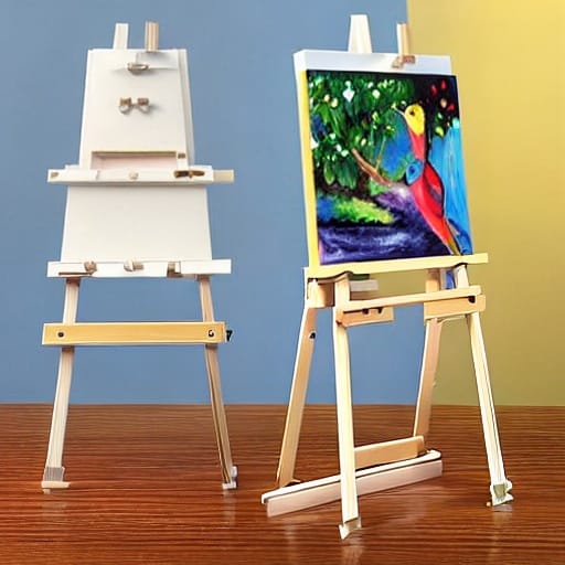 A small picture of Mini Easel Painting Set