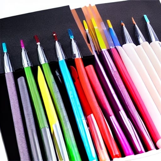 A small picture of Paint Marker Bamboo Brush Pen Set