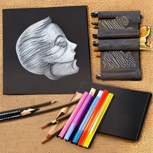 A small picture of Charcoal Sketch Board