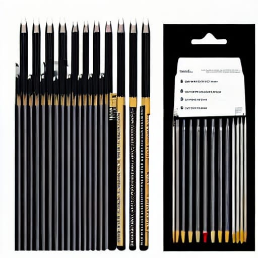 A small picture of GTX-10 Charcoal Pencil Set