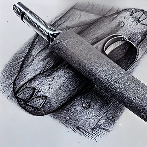 A small picture of Charcoal Drawing Tools Set